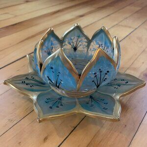 Votive Vintage Lotus Candle Holder